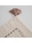 Izgi Çift Kişilik Nevresim Takımı %100 Organik Pamuk Müslin Bej 200X220 cm 4