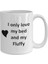 Print Dore Fluffy Lover Kupa - Köpek Kuş Evcil Hayvan Adı - Love My Fluffy Adı Kahve - Ingiliz 1