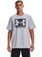 UA ABC CAMO BOXED LOGO SS Erkek T-Shirt 1