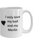 Print Dore Merlin Lover Kupa - Köpek Kuş Evcil Hayvan Adı - Love My Merlin Coffee - Ingilizce 1