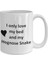 Print Dore Hognose Snake Lover Kupa - Snake - Reptile Pet - Love My Hognose Snake Coff- Ingilizce K 1