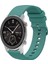 Amazfit Gtr 42MM ile Uyumlu Kordon Jel Silikon Tokalı Kayış 1