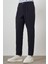 Erkek Lacivert Trend Slim Fit Tam Lastik Pantolon 3
