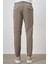 Erkek Vizon Trend Slim Fit Tam Lastik Pantolon 5