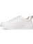 121230038 Mia Kadın Hakiki Deri Klasik Sneaker Beyaz 3