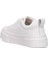 121230038 Mia Kadın Hakiki Deri Klasik Sneaker Beyaz 4
