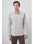 Erkek Vizon Slim Fit Italyan Yaka Gömlek 1
