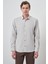 Erkek Vizon Slim Fit Italyan Yaka Gömlek 3