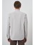 Erkek Vizon Slim Fit Italyan Yaka Gömlek 4