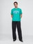 Erkek Yeşil Gap Logo Sport Relaxed T-Shirt 5