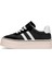 121230025N Angela Kadın Hakiki Deri Klasik Sneaker Siyah 3