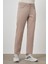 Erkek Bej Pamuk 5 Cep Dynamic Fit Jean Kot Pantolon 4