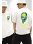 Breaking Bad Walter White Büyüsü Beyaz Oversize Kadın Erkek Ön ve Sırt Baskılı Tişört 4