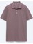Kırmızı Polo Yaka Pamuk Karışımlı T-Shirt 1