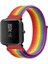 Amazfit Bip ve Bip Lite Akıllı Saat Uyumlu Spor Kumaş Desenli Cırt Cırtlı Kordon Kayış 1