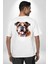 Efsane Bulldog Köpek Dostu Beyaz Oversize Kadın Erkek Ön ve Sırt Baskılı Tişört 5