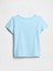 Kız Bebek Açık Mavi Babygap Grafik T-Shirt 3