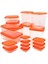 Pruta Saklama Kabı Seti, Turuncu 17 Parça 1