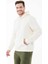 Oliver Erkek Kapüşonlu Sıfır Yaka Sweatshirt Beyaz 2