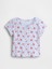 Kız Bebek Açık Mavi Pointelle Fitilli T-Shirt 1