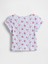 Kız Bebek Açık Mavi Pointelle Fitilli T-Shirt 3