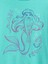 Kız Bebek Mavi Lilo & Stitch Grafik Baskılı T-Shirt 2