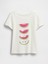Kız Bebek Beyaz Babygap Grafik T-Shirt 1
