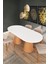 Beyaz Highgloss Piramit Ayak 90*160+30 Pota Açılabilir Masa 2