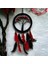Siyah Kırmızı Hayat Ağacı Dream Catcher 1