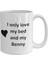 Print Dore Benny Lover Kupa - Köpek Kuş Evcil Hayvan Adı - Love My Benny Adı - Ingilizce Kupa 1