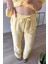 Sarı Bağcıklı Bluz Bol Paça Müslin Pantolon Takım 5