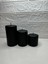 Silindir Mum 3'lü Set Ebat 5-7,5-12 cm Çap 5,5 cm 4