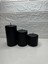 Silindir Mum 3'lü Set Ebat 5-7,5-12 cm Çap 5,5 cm 5