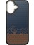 iPhone 16 Plus Kılıf M-Safe Şarj Özellikli Karbon Fiber Görünümlü Antina Kılıf 3