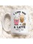 Print Dore Kişiye Romantik Kahve Kupa, Seni Seviyorum Latte Alıntı Kupa, Kişiye,ıngilizce Kupa 1