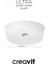 Ultra Yuvarlak Çanak Lavabo 45CM Beyaz 4