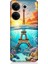 Tecno Camon 20 Pro 5g Uyumlu Denizaltında Eyfel Hayali Desenli Silikon Kılıf 1