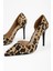 Kadın Massy Leopar Desenli Tüylü Stiletto 3