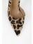 Kadın Massy Leopar Desenli Tüylü Stiletto 5