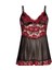 Babydoll + G-String Iç Çamaşırı Dantel Işlemeli, Transparan Gecelik, Şık Hafif Gecelik, Mini Gecelik, Takım Gecelik 4