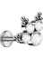 F136 Titanyum Zirkon Taşlı Leaf Model Helix Piercing - Titanyum Helix Lobe Piercing 1