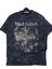Oversize Black Sabbath Ense Baskılı Yıkamalı T-Shirt, Unisex Rock Band Temalı Retro Tişört 3