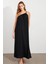 Kadın Siyah Maxi Basic Elbise İRE1012 2