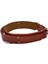 Turuncu Deri Köpek Boyun Tasması 4 cm x 49-57 cm 3