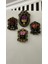 Çiçekli Magnet Set 3 Lü , Özel Tasarım Magnet 2