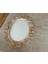 Krem Duvar Aynası (42CM) 1