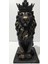 Lion Aslan Kral Heykel , Siyah Gold Eskitme 1