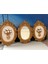 Duvar Tablo 3lü Set Dekoratif Ayna ve Tablo Set 42CM 2