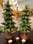 Yeni Yıl Büyük Çam Ağacı 50 cm ve 35 cm 2li Set , Noel Çam Ağacı Set 1
