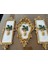 Çiçekli Dekoratif Duvar Tablosu 3 Lü Set 4